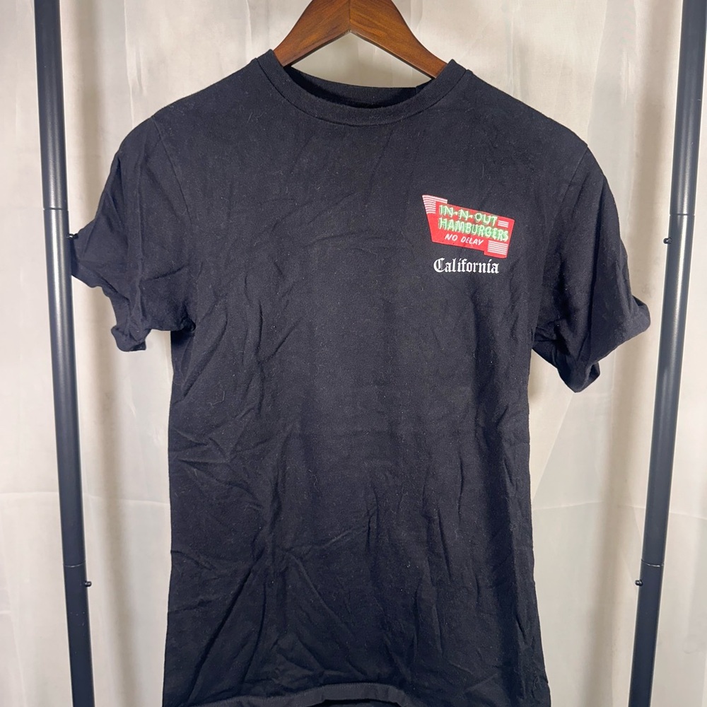 Black Short Sleeve Tee for Men